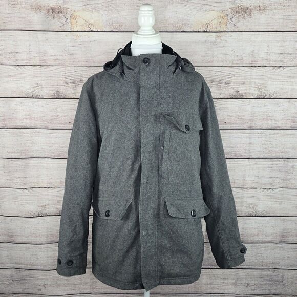 Men's L.L. Bean Parka Jacket 3 in 1 Coat Removable Shell Waterproof All Season M - Picture 1 of 9